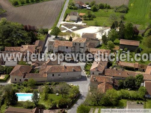 Photo aérienne de La Chapelle-Gonaguet