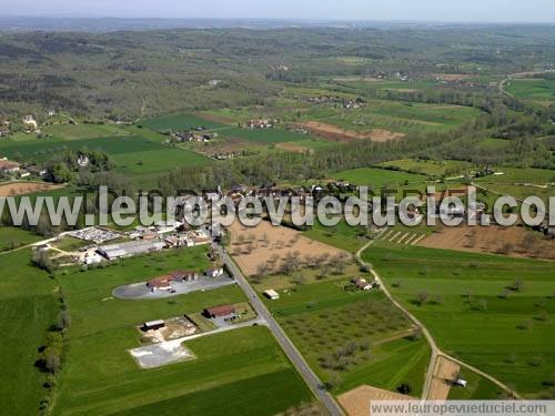 Photo aérienne de Sainte-Eulalie-d'Ans