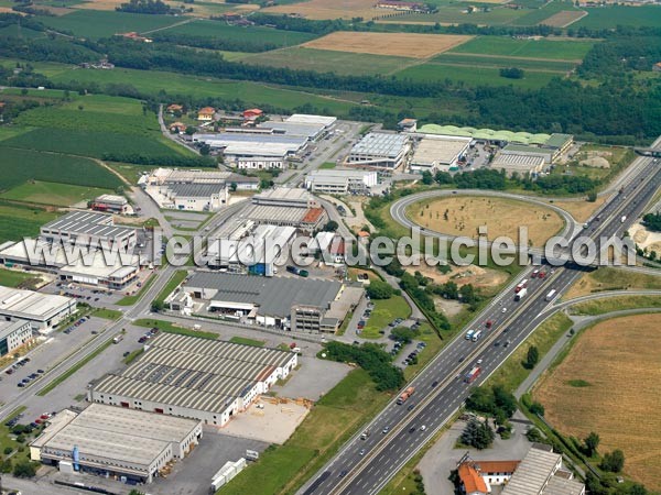 Photo aérienne de Castelli Calepio