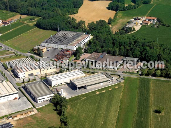 Photo aérienne de Sotto il Monte Giovanni XXIII