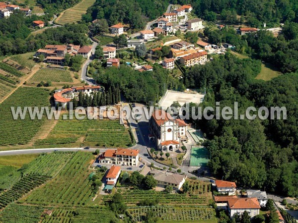 Photo aérienne de Sotto il Monte Giovanni XXIII