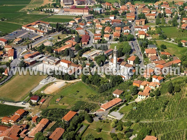 Photo aérienne de Sotto il Monte Giovanni XXIII