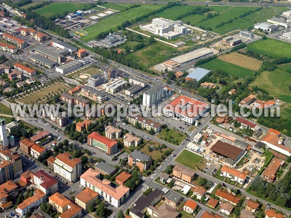 Photo aérienne de Azzano San Paolo