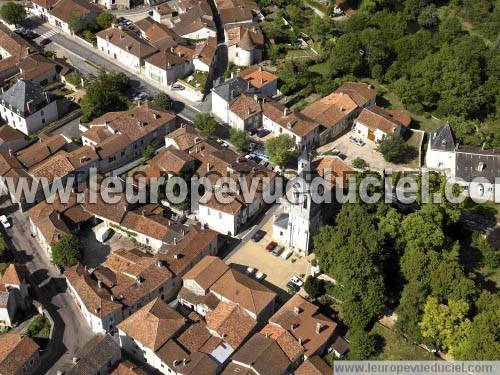 Photo aérienne de Champagnac-de-Belair