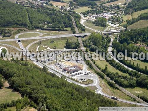 Photo aérienne de Saint-Laurent-sur-Manoire