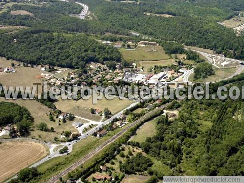 Photo aérienne de Saint-Laurent-sur-Manoire