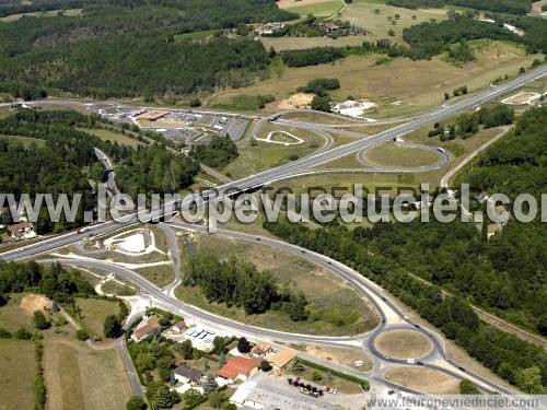 Photo aérienne de Saint-Laurent-sur-Manoire