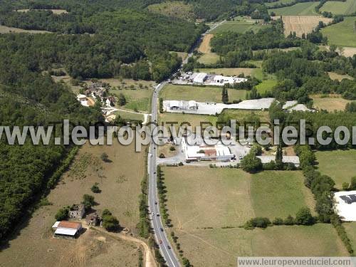 Photo aérienne de Saint-Laurent-sur-Manoire