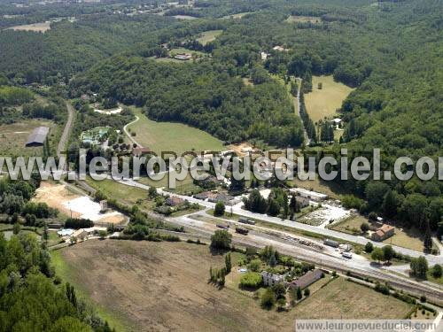 Photo aérienne de Saint-Laurent-sur-Manoire