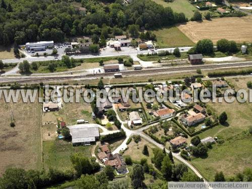 Photo aérienne de Saint-Laurent-sur-Manoire