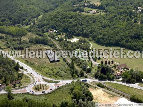 Photo aérienne de Saint-Laurent-sur-Manoire