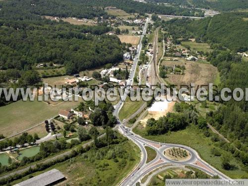 Photo aérienne de Saint-Laurent-sur-Manoire