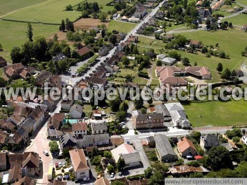 Photo aérienne de Lanouaille