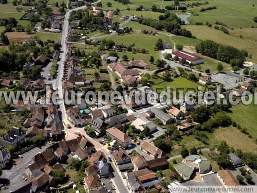 Photo aérienne de Lanouaille