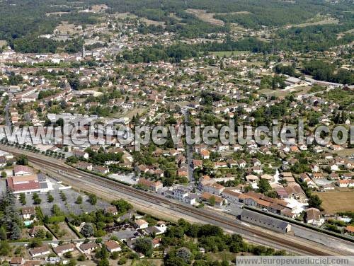 Photo aérienne de Mussidan