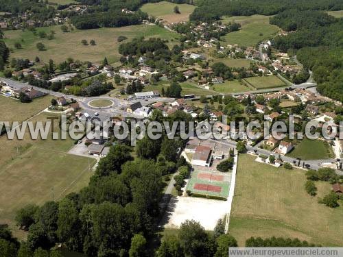 Photo aérienne de Sarliac-sur-l'Isle