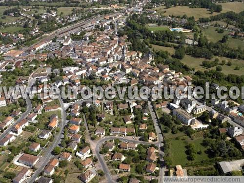 Photo aérienne de Thiviers