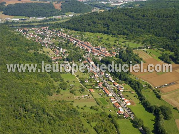 Photo aérienne de Marbache