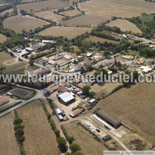 Photo aérienne de Saint-Hilaire-de-Chalons