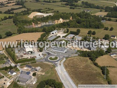 Photo aérienne de Saint-Pierre-la-Cour