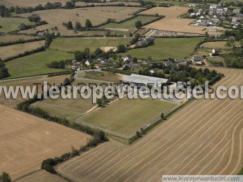 Photo aérienne de Saint-Denis-d'Anjou