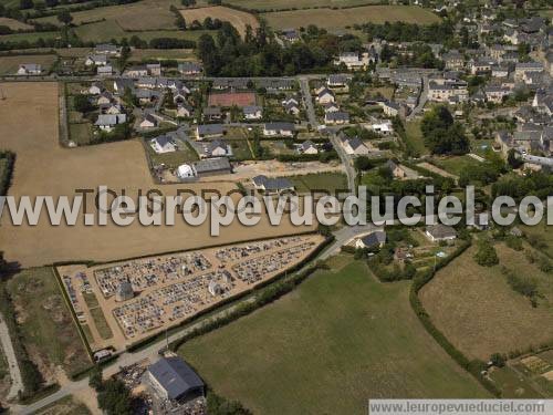 Photo aérienne de Saint-Denis-d'Anjou