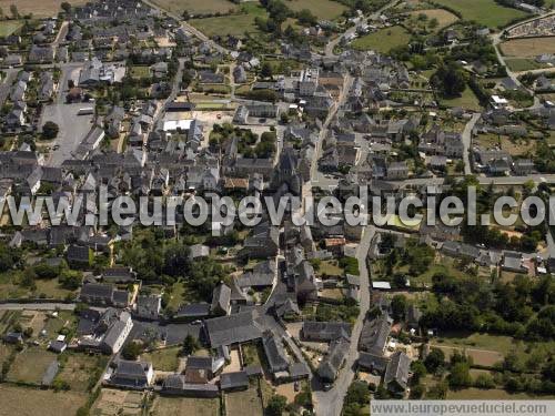 Photo aérienne de Saint-Denis-d'Anjou