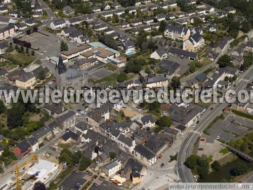 Photo aérienne de Châteaubourg
