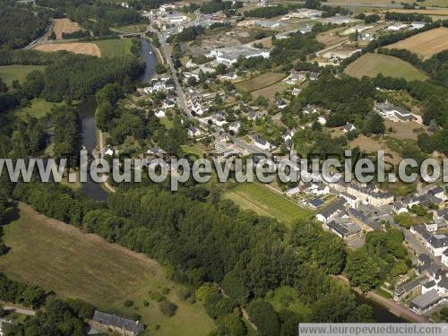 Photo aérienne de Josselin