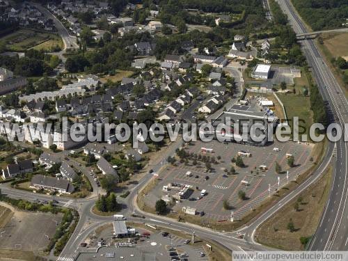 Photo aérienne de Josselin