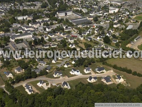 Photo aérienne de Josselin