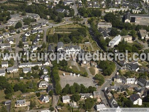 Photo aérienne de Josselin