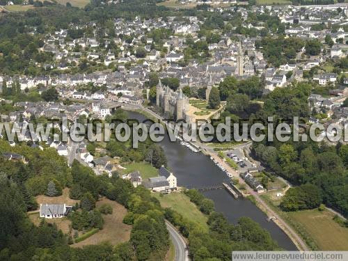 Photo aérienne de Josselin