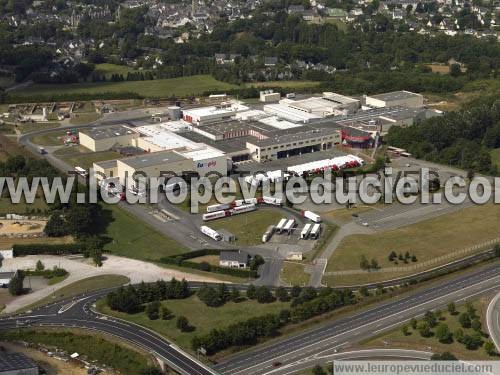 Photo aérienne de Josselin