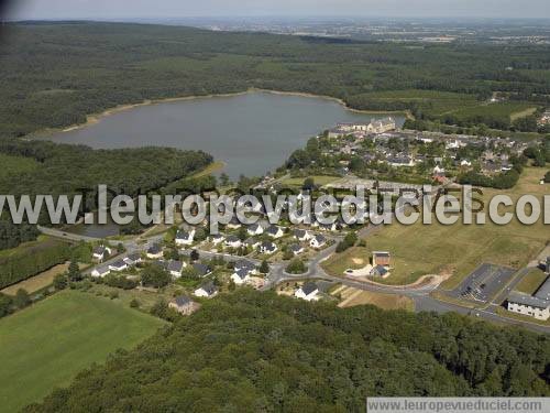 Photo aérienne de Paimpont