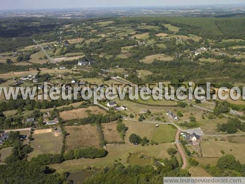 Photo aérienne de Paimpont