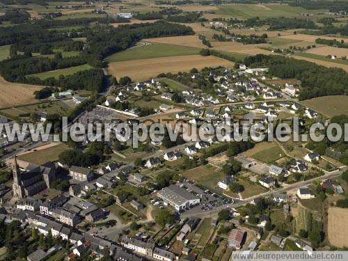 Photo aérienne de Carentoir