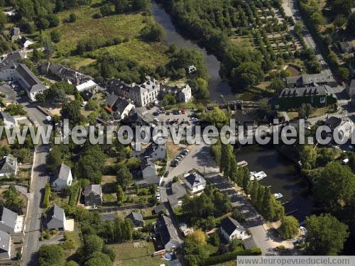 Photo aérienne de La Gacilly