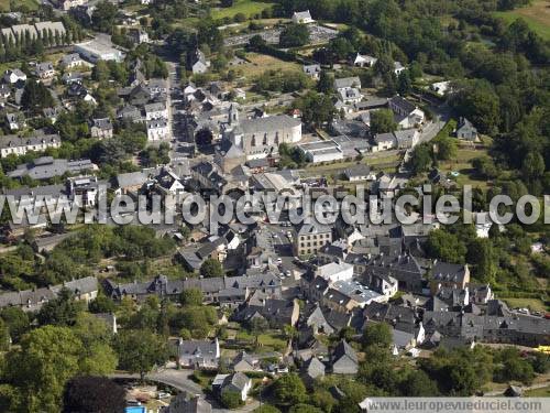 Photo aérienne de La Gacilly