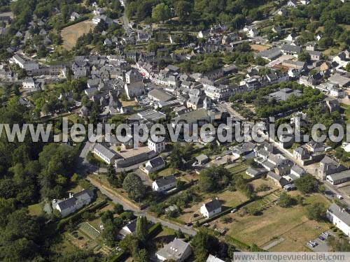 Photo aérienne de La Gacilly