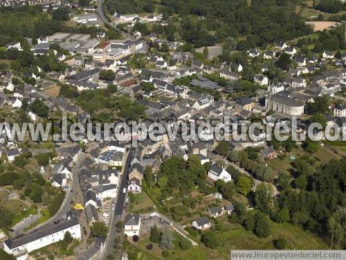 Photo aérienne de La Gacilly