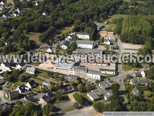 Photo aérienne de La Gacilly