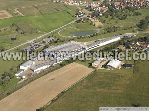 Photo aérienne de Soultz-sous-Forts