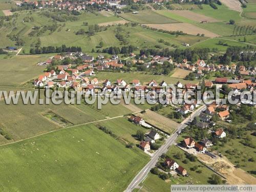 Photo aérienne de Soultz-sous-Forts