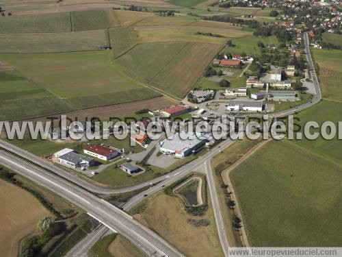 Photo aérienne de Soultz-sous-Forts