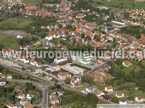 Photo aérienne de Soultz-sous-Forts