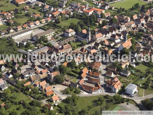 Photo aérienne de Soultz-sous-Forts