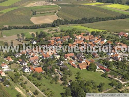 Photo aérienne de Soultz-sous-Forts