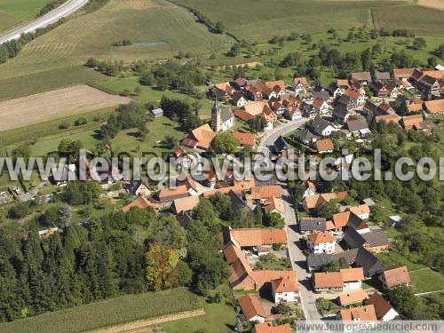 Photo aérienne de Soultz-sous-Forts