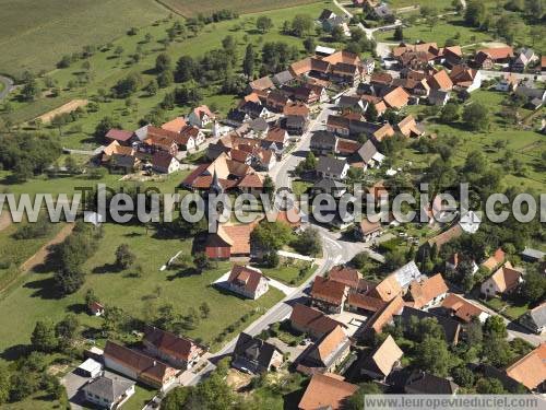 Photo aérienne de Soultz-sous-Forts